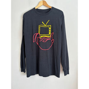 Harry Styles Love On Tour 2022 Bunny TV Puff Print Merch Concert T-Shirt Size M